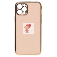 Чехол-накладка для Apple iPhone 12 Pro (светло-розовый) - SC301