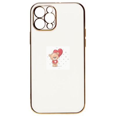 Чехол-накладка для Apple iPhone 12 Pro (белый) - SC301 Чехол-накладка для Apple iPhone 12 Pro (белый) - SC301