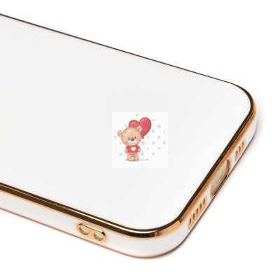 Чехол-накладка для Apple iPhone 12 Pro (белый) - SC301