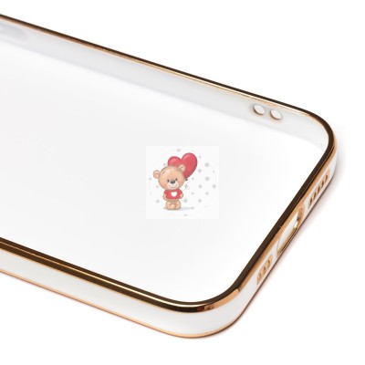 Чехол-накладка для Apple iPhone 12 Pro (белый) - SC301