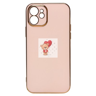 Чехол-накладка для Apple iPhone 12 (светло-розовый) - SC301 Чехол-накладка для Apple iPhone 12 (светло-розовый) - SC301
