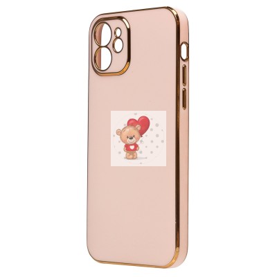 Чехол-накладка для Apple iPhone 12 (светло-розовый) - SC301 Чехол-накладка для Apple iPhone 12 (светло-розовый) - SC301