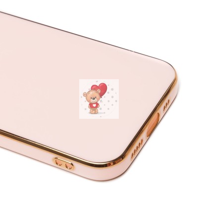 Чехол-накладка для Apple iPhone 12 (светло-розовый) - SC301 Чехол-накладка для Apple iPhone 12 (светло-розовый) - SC301