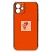 Чехол-накладка для Apple iPhone 12 (оранжевый) - SC301