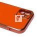 Чехол-накладка для Apple iPhone 12 (оранжевый) - SC301
