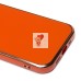 Чехол-накладка для Apple iPhone 12 (оранжевый) - SC301