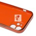 Чехол-накладка для Apple iPhone 12 (оранжевый) - SC301