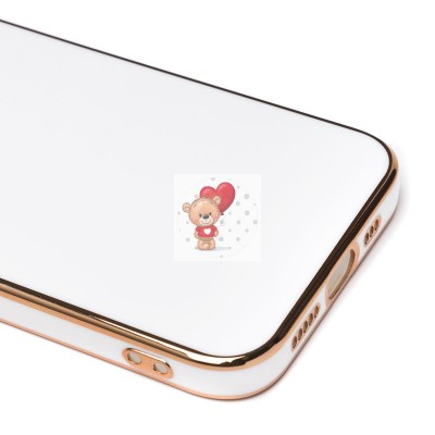 Чехол-накладка для Apple iPhone 12 (белый) - SC301 Чехол-накладка для Apple iPhone 12 (белый) - SC301