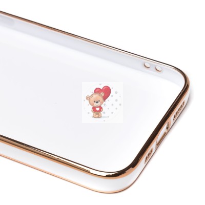 Чехол-накладка для Apple iPhone 12 (белый) - SC301 Чехол-накладка для Apple iPhone 12 (белый) - SC301