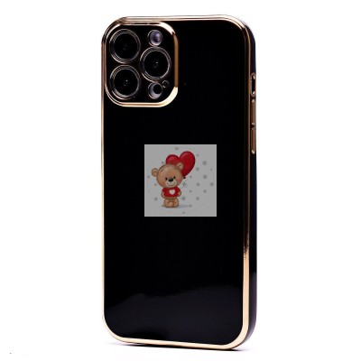 Чехол-накладка для Apple iPhone 13 Pro Max (черный) - SC301