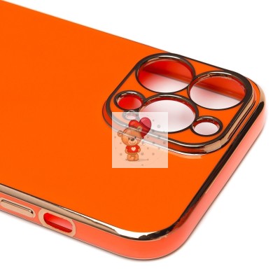 Чехол-накладка для Apple iPhone 13 Pro Max (оранжевый) - SC301