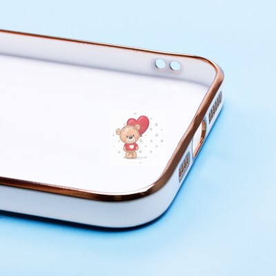 Чехол-накладка для Apple iPhone 13 Pro Max (белый) - SC301