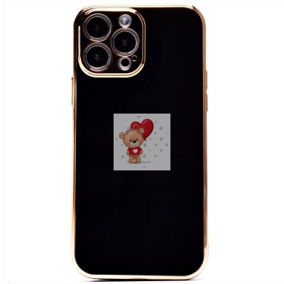 Чехол-накладка для Apple iPhone 13 Pro (черный) - SC301