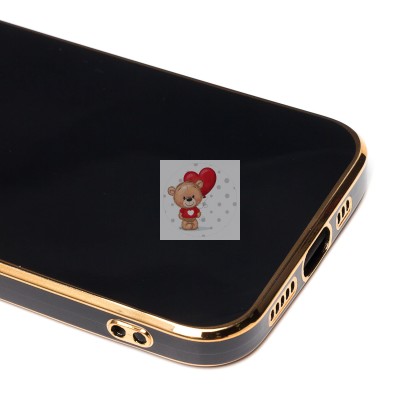 Чехол-накладка для Apple iPhone 13 Pro (черный) - SC301