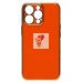 Чехол-накладка для Apple iPhone 13 Pro (оранжевый) - SC301