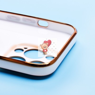 Чехол-накладка для Apple iPhone 13 Pro (белый) - SC301