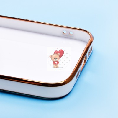 Чехол-накладка для Apple iPhone 13 Pro (белый) - SC301