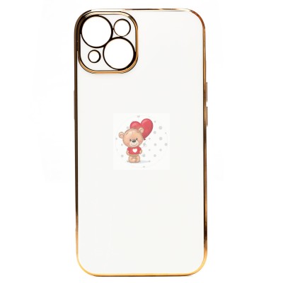 Чехол-накладка для Apple iPhone 13 (белый) - SC301 Чехол-накладка для Apple iPhone 13 (белый) - SC301