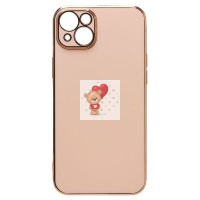 Чехол-накладка для Apple iPhone 14 Plus (светло-розовый) - SC301