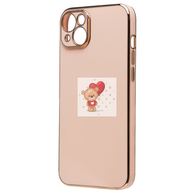 Чехол-накладка для Apple iPhone 14 Plus (светло-розовый) - SC301