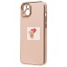 Чехол-накладка для Apple iPhone 14 Plus (светло-розовый) - SC301