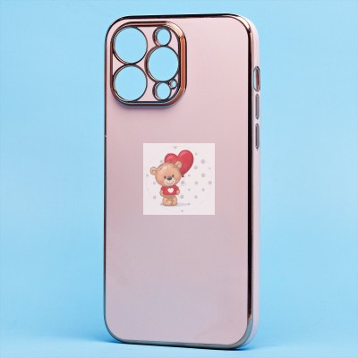 Чехол-накладка для Apple iPhone 14 Pro Max (светло-розовый) - SC301