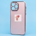 Чехол-накладка для Apple iPhone 14 Pro Max (светло-розовый) - SC301