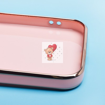 Чехол-накладка для Apple iPhone 14 Pro Max (светло-розовый) - SC301