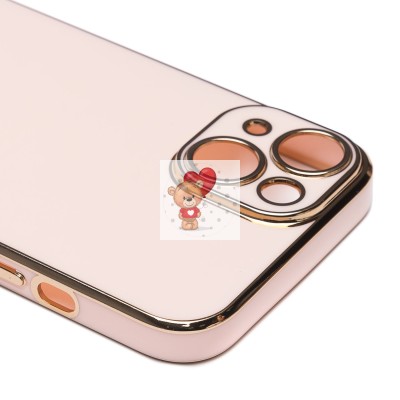 Чехол-накладка для Apple iPhone 14 (светло-розовый) - SC301