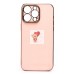 Чехол-накладка для Apple iPhone 15 Pro Max (светло-розовый) - SC301