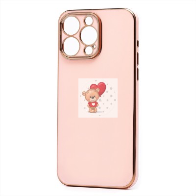 Чехол-накладка для Apple iPhone 15 Pro Max (светло-розовый) - SC301