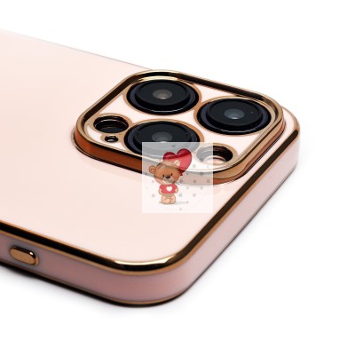 Чехол-накладка для Apple iPhone 15 Pro Max (светло-розовый) - SC301