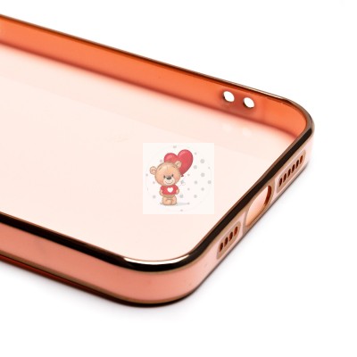 Чехол-накладка для Apple iPhone 15 Pro Max (светло-розовый) - SC301