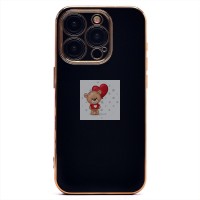 Чехол-накладка для Apple iPhone 15 Pro (черный) - SC301