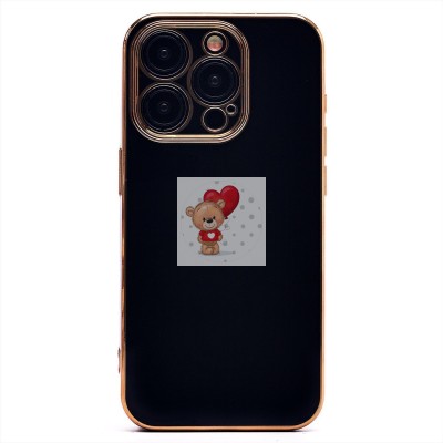 Чехол-накладка для Apple iPhone 15 Pro (черный) - SC301