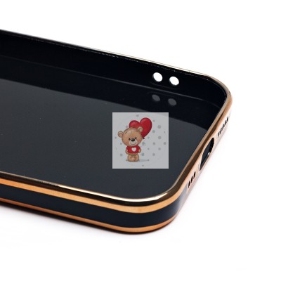 Чехол-накладка для Apple iPhone 15 Pro (черный) - SC301