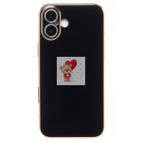 Чехол-накладка для Apple iPhone 16 Plus (черный) - SC301