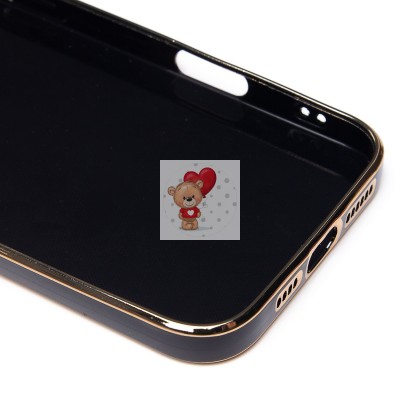 Чехол-накладка для Apple iPhone 16 Plus (черный) - SC301 Чехол-накладка для Apple iPhone 16 Plus (черный) - SC301