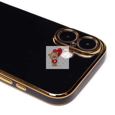 Чехол-накладка для Apple iPhone 16 (черный) - SC301