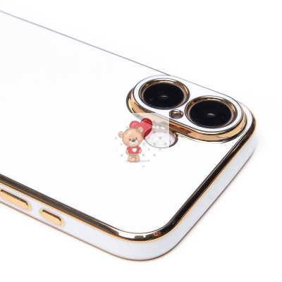 Чехол-накладка для Apple iPhone 16 (белый) - SC301