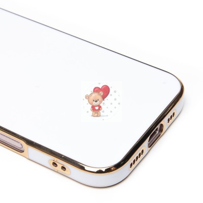 Чехол-накладка для Apple iPhone 16 (белый) - SC301