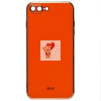Чехол-накладка для Apple iPhone 7 Plus (оранжевый) - SC301