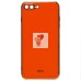 Чехол-накладка для Apple iPhone 7 Plus (оранжевый) - SC301