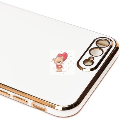 Чехол-накладка для Apple iPhone 7 Plus (белый) - SC301