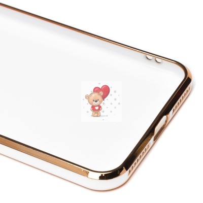Чехол-накладка для Apple iPhone 7 Plus (белый) - SC301