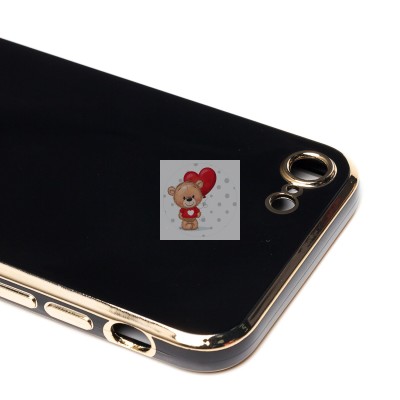 Чехол-накладка для Apple iPhone 7 (черный) - SC301