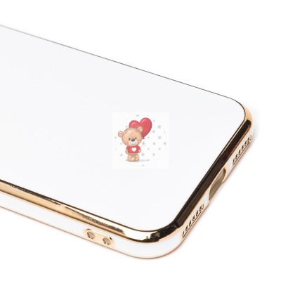 Чехол-накладка для Apple iPhone 8 (белый) - SC301