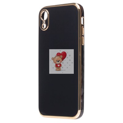 Чехол-накладка для Apple iPhone XR (черный) - SC301