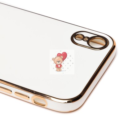 Чехол-накладка для Apple iPhone XR (белый) - SC301