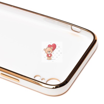 Чехол-накладка для Apple iPhone XR (белый) - SC301